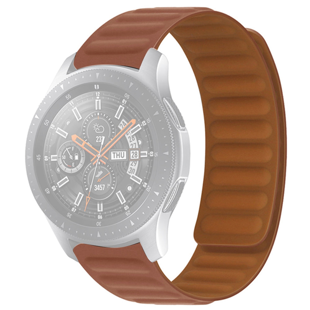 For Samsung Gear S3 Frontier Classic Garmin Forerunner 255 22mm Magnetic Watch Strap Silicone Wrist Band Replacement For Samsung Gear S3 Frontier Classic Garmin Forerunner 255 22mm Magnetic Watch Strap Silicone Wrist Band Replacement